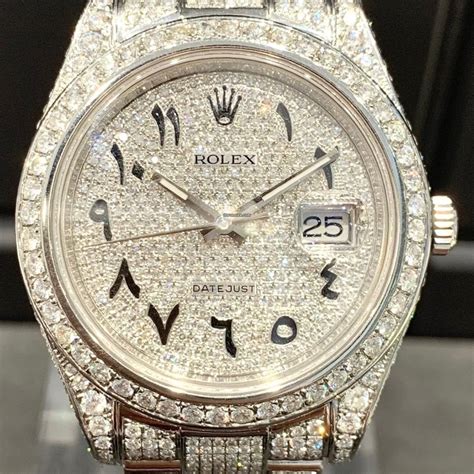 fake rolex icedout|rolex iced out arabic.